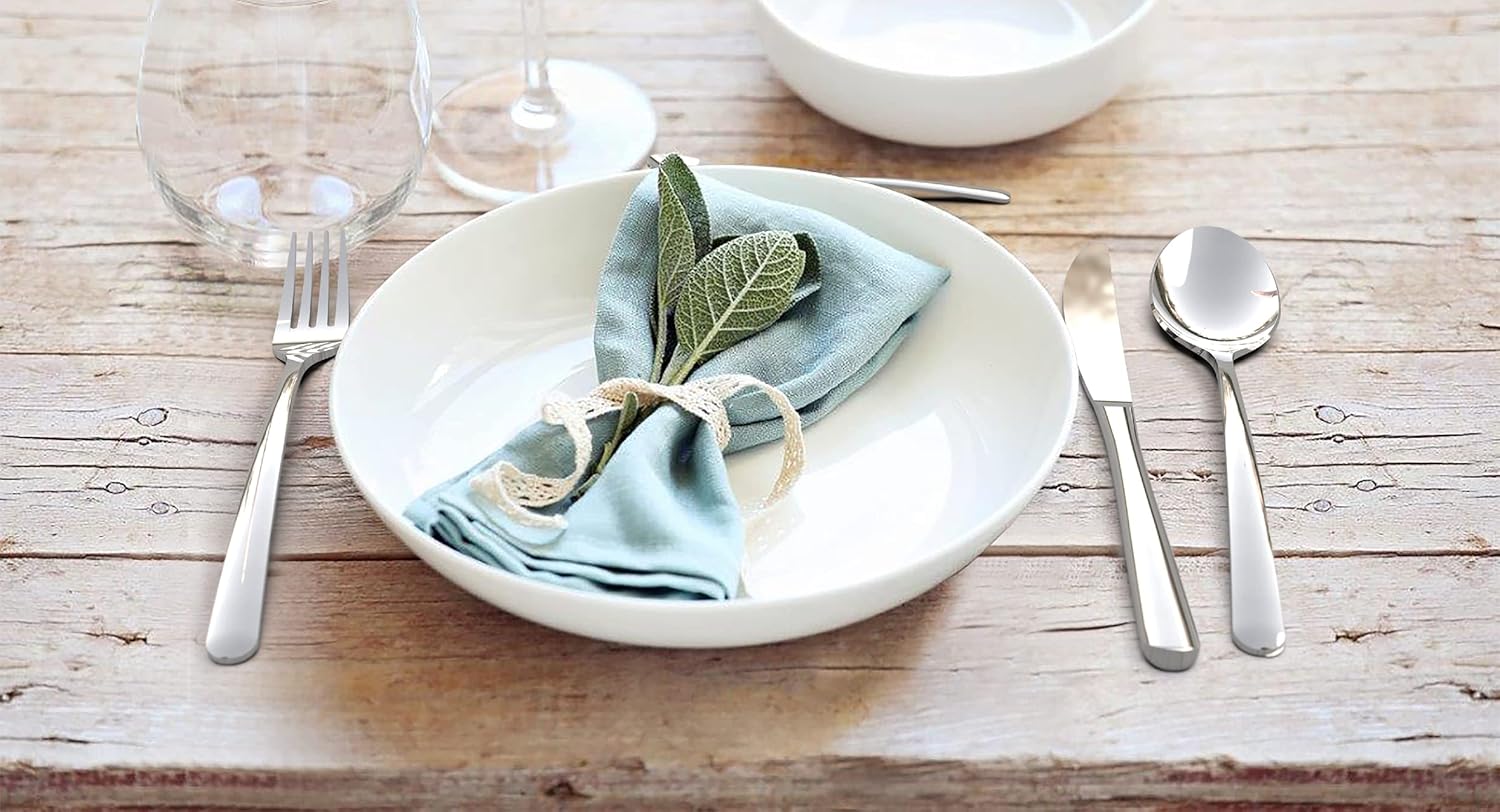 Lagostina Ambra - Set Posate per 6 Persone Acciaio Inox - immagine 4