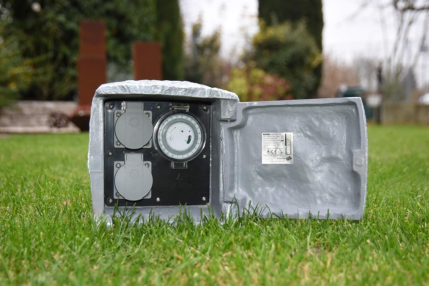 Unitec 44244, Distributore di Corrente con 2 Prese e Timer - immagine 2