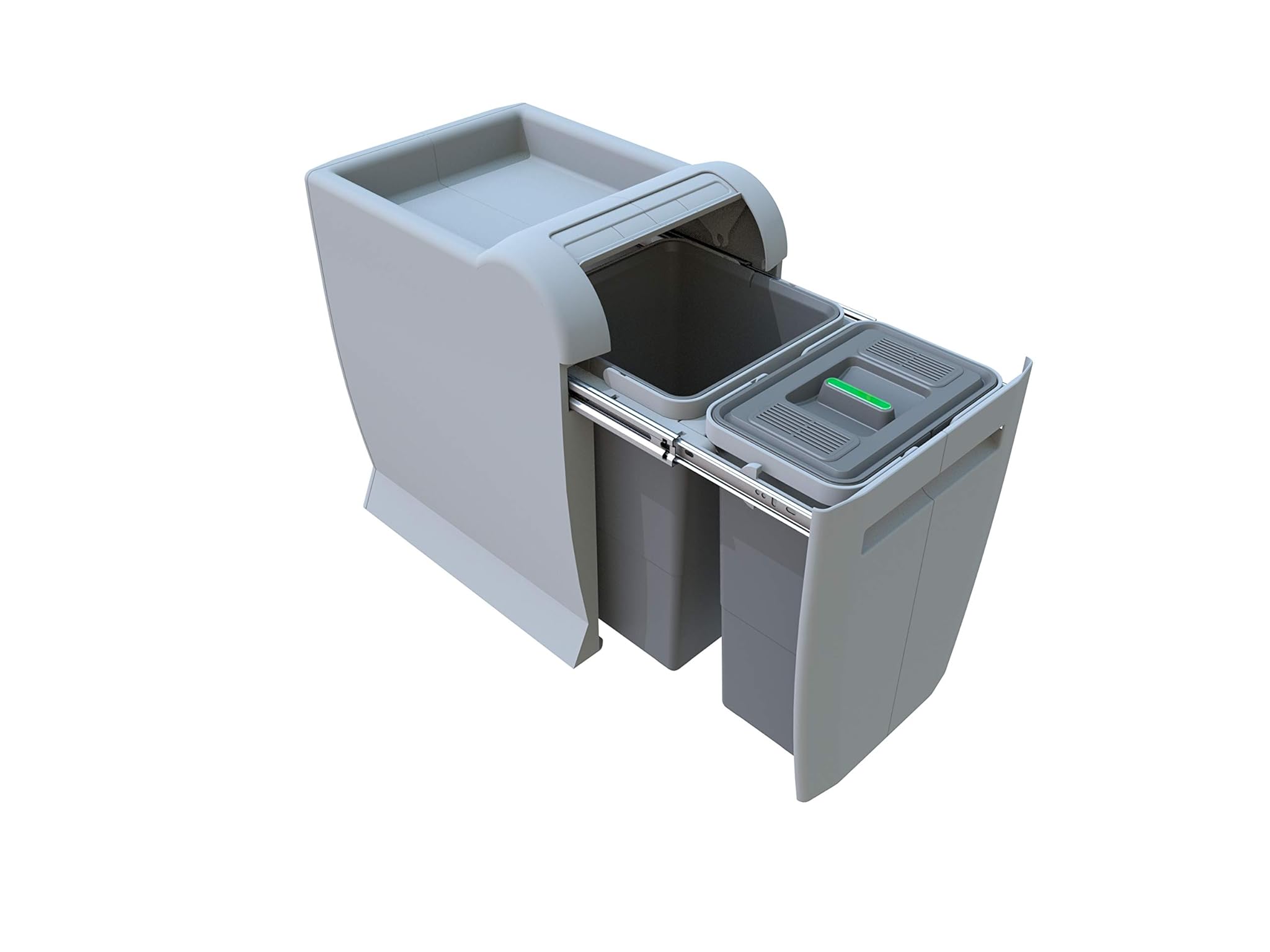 Elletipi PTA 3040A Pattumiera Differenziata Estraibile per Base