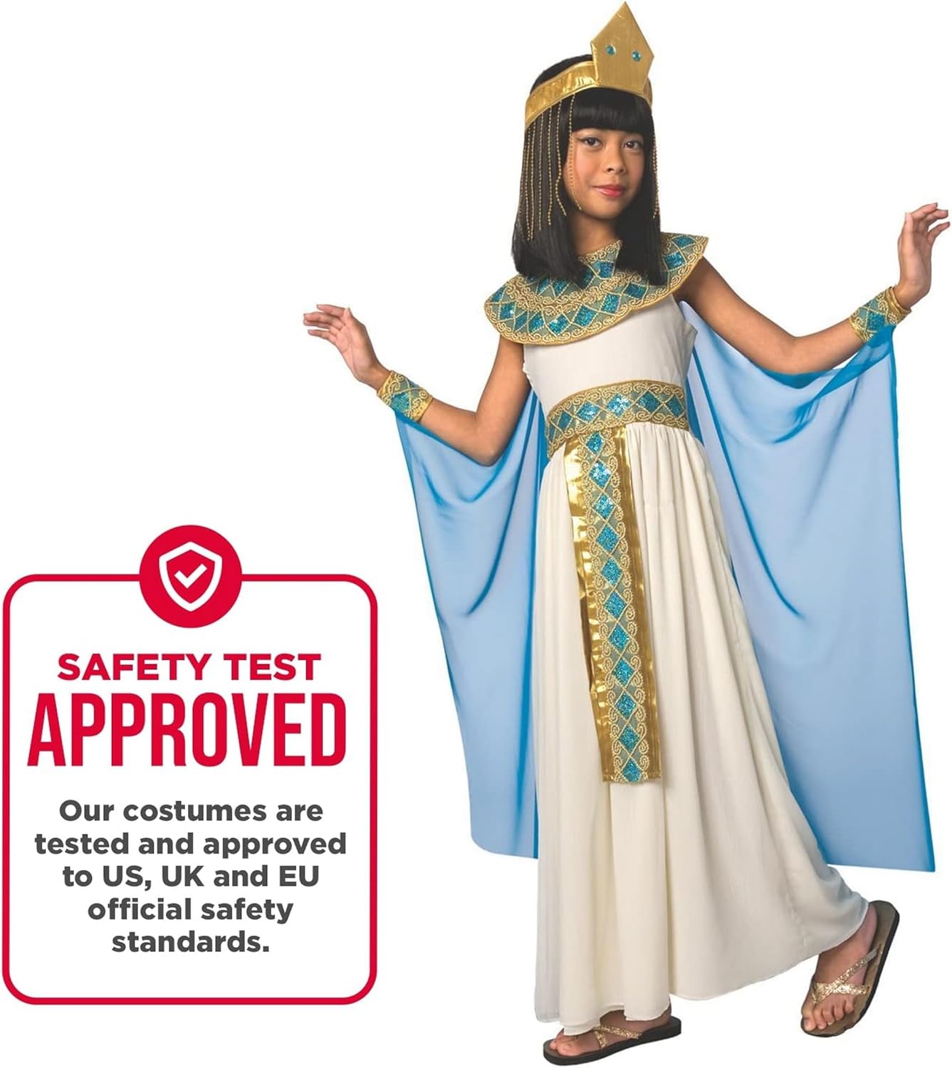 Morph Vestito Cleopatra per Bambina - immagine 4