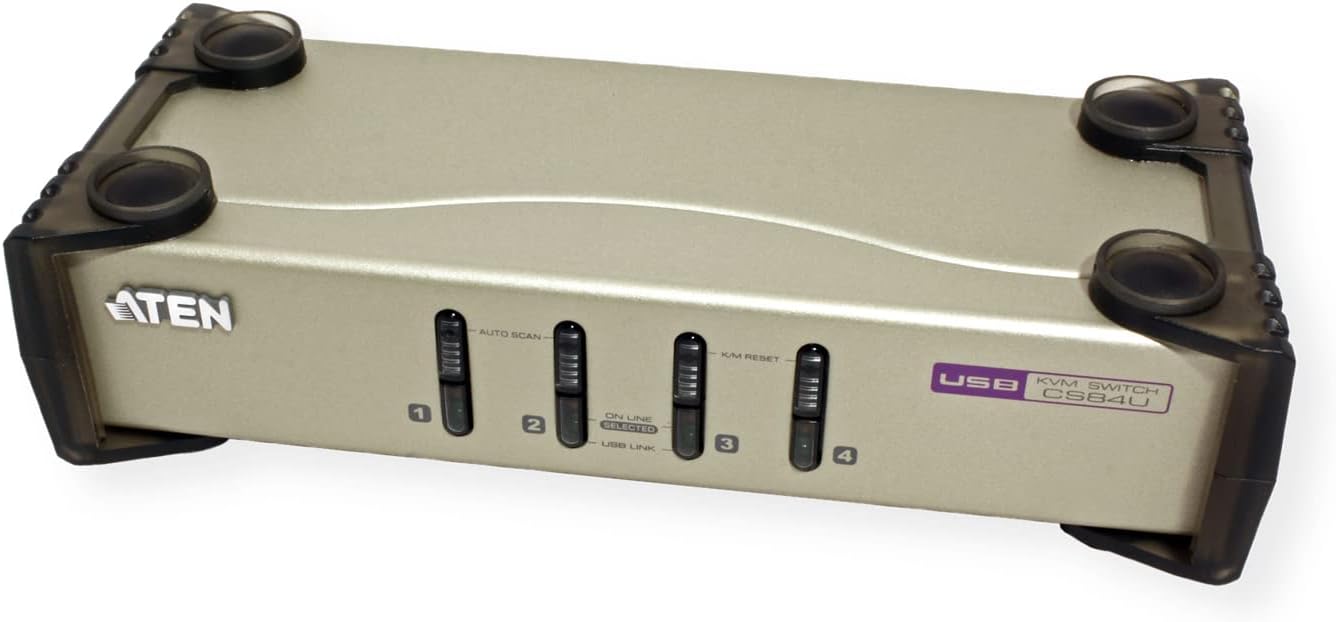 Aten CS84U - KVM Switch 4 Porte PS2/USB - immagine 3