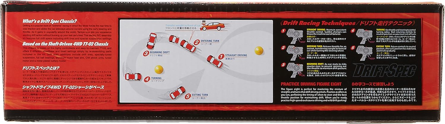 Tamiya 300058584 - Telaio TT-02 Drift Spec, 1:10 - immagine 3