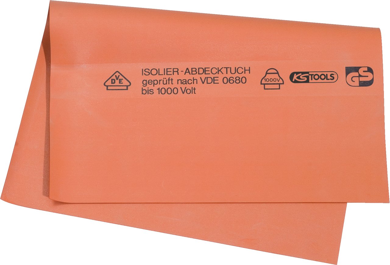KS Tools 117.1655 Telo di Copertura in Gomma Isolato, 1000 mm
