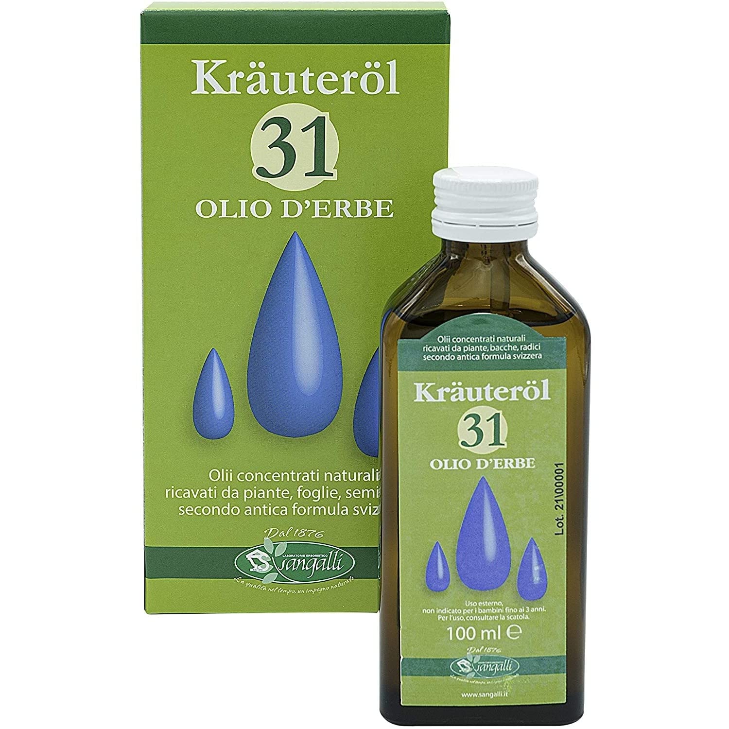 OLIO 31 KRAUTEROL 100ml Sangalli