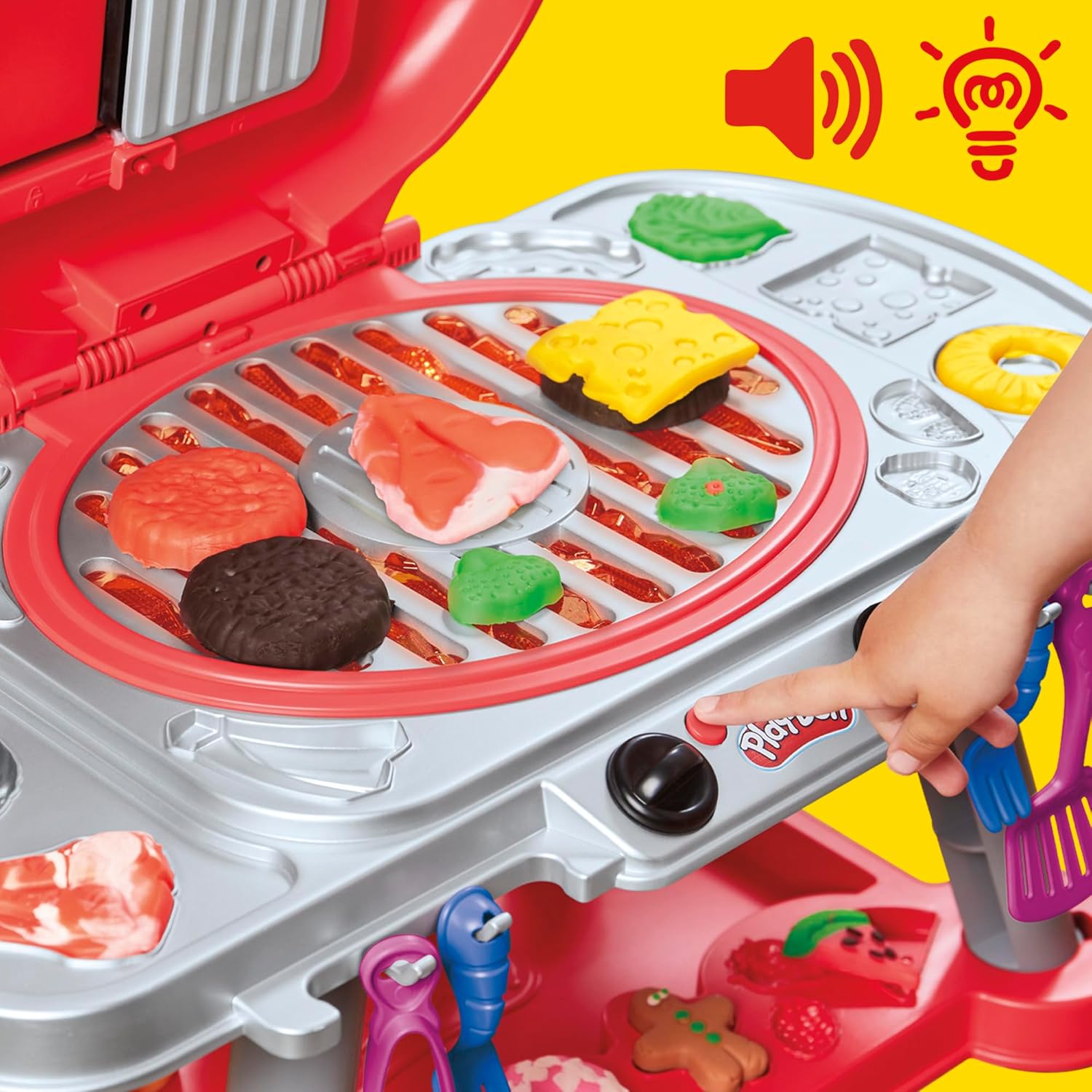 Hasbro Play-Doh Playset Griglia Rovente - immagine 4