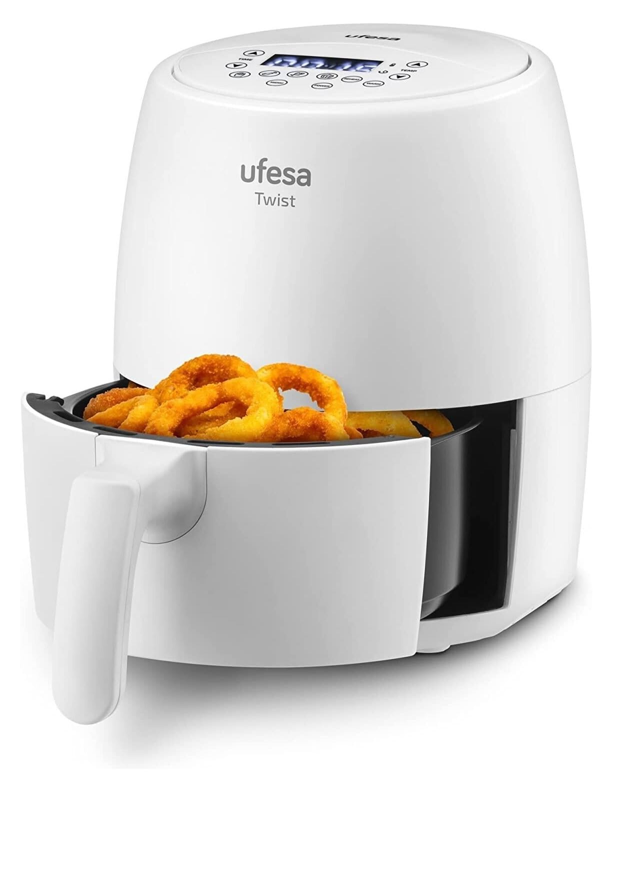 Ufesa Twist - Friggitrice ad Aria 2 Litri, Bianca