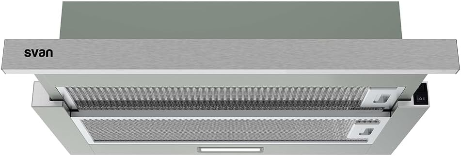 Svan Cappa Aspirante Telescopica 60 cm Inox - immagine 1