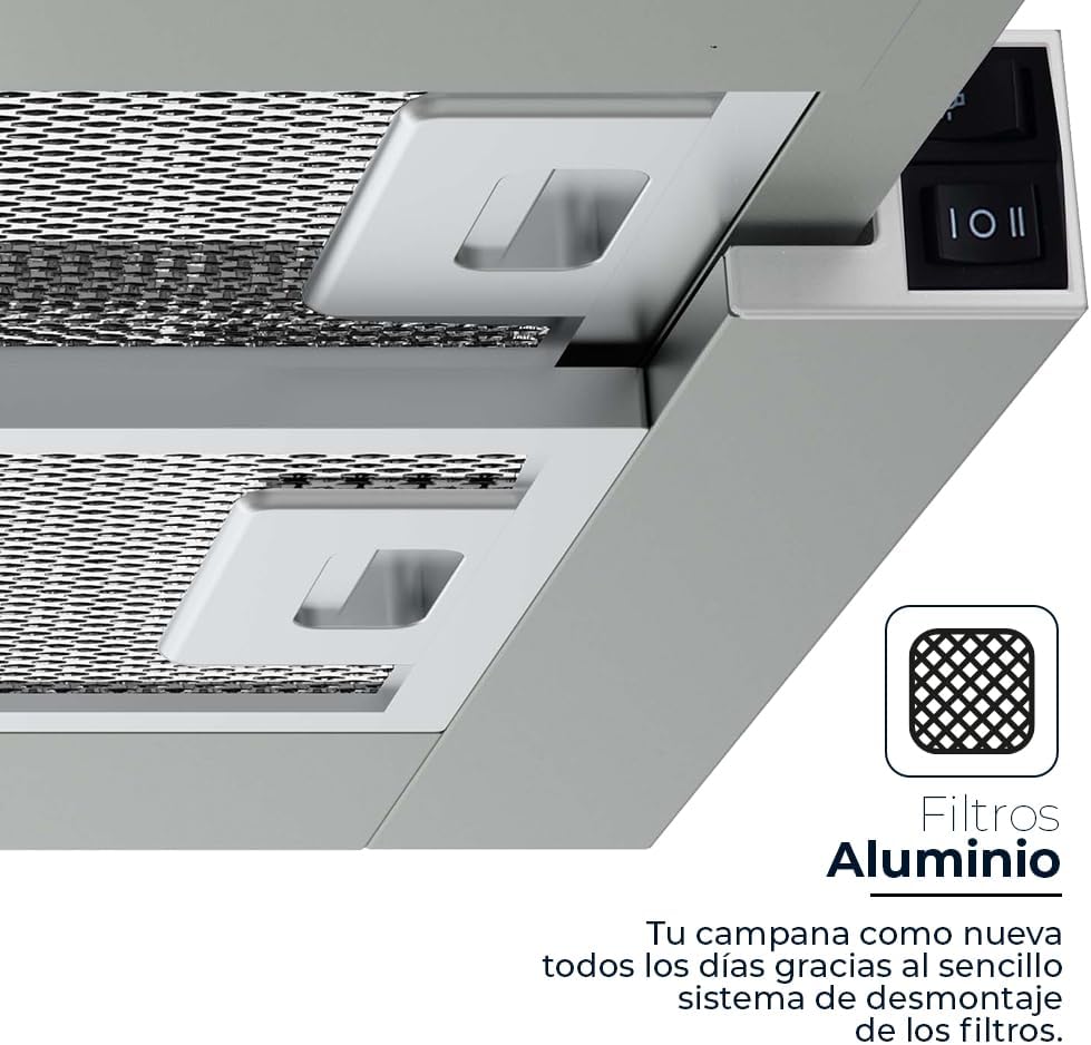 Svan Cappa Aspirante Telescopica 60 cm Inox - immagine 3