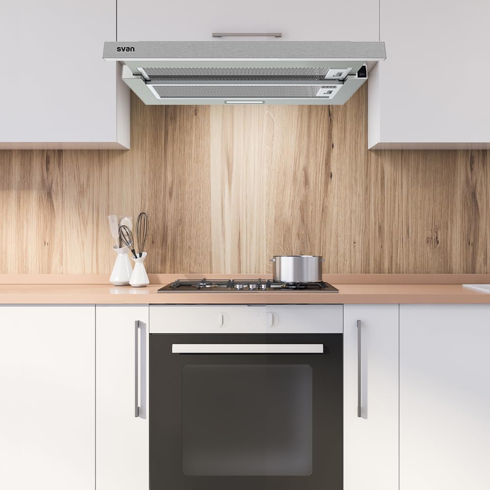 Svan Cappa Aspirante Telescopica 60 cm Inox - immagine 5