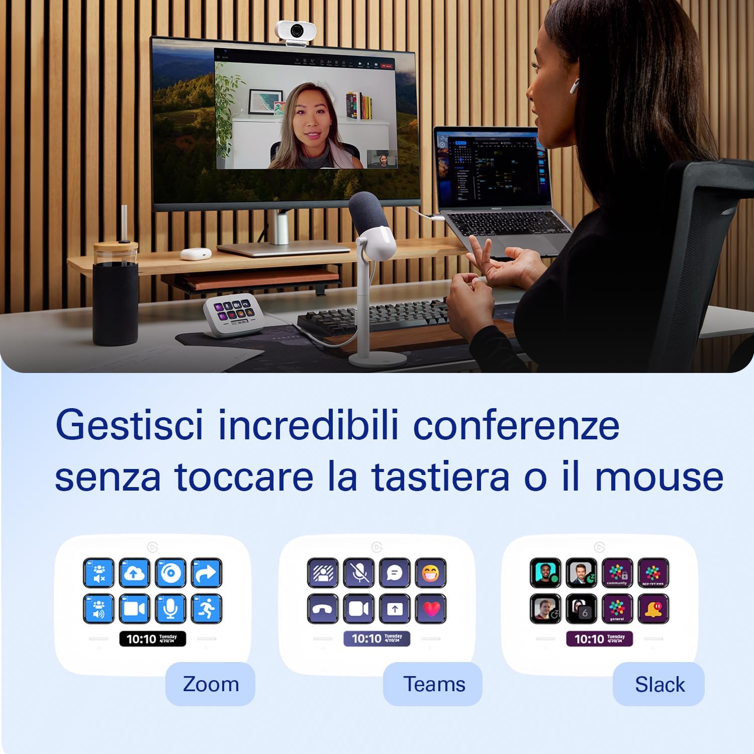 Elgato Stream Deck Neo - 8 Tasti Personalizzabili - immagine 3