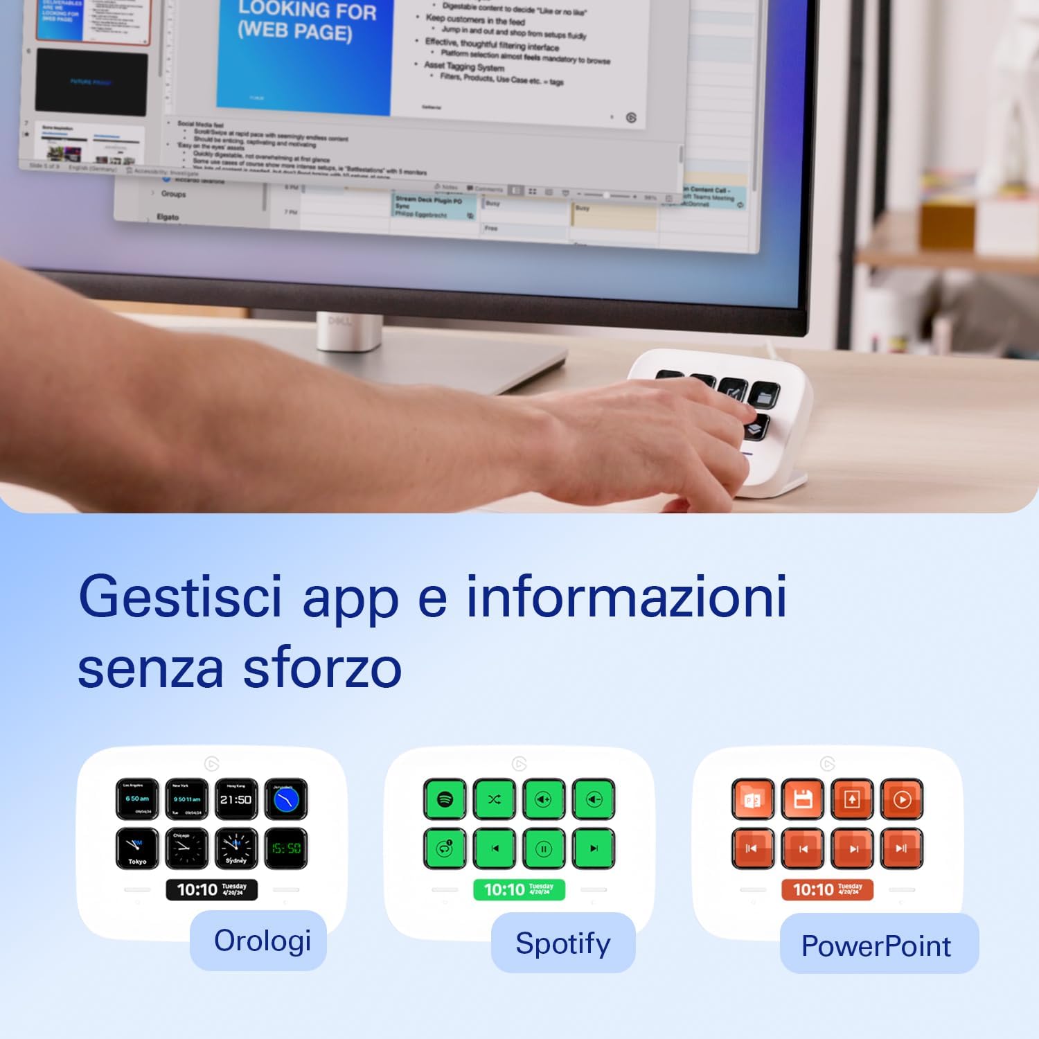 Elgato Stream Deck Neo - 8 Tasti Personalizzabili - immagine 4