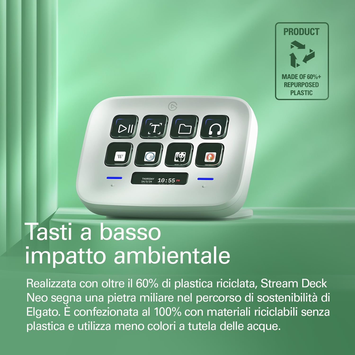 Elgato Stream Deck Neo - 8 Tasti Personalizzabili - immagine 9