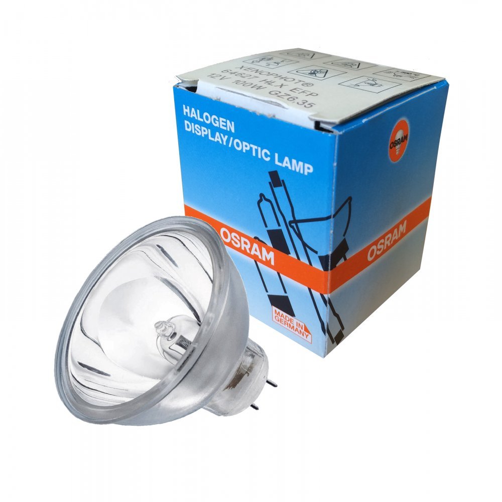 OSRAM 64627 HLX EFP N° 1 LAMP. 100W 12V GZ6.35 HALOGEN DICROICA PER FOTOGRAFIA