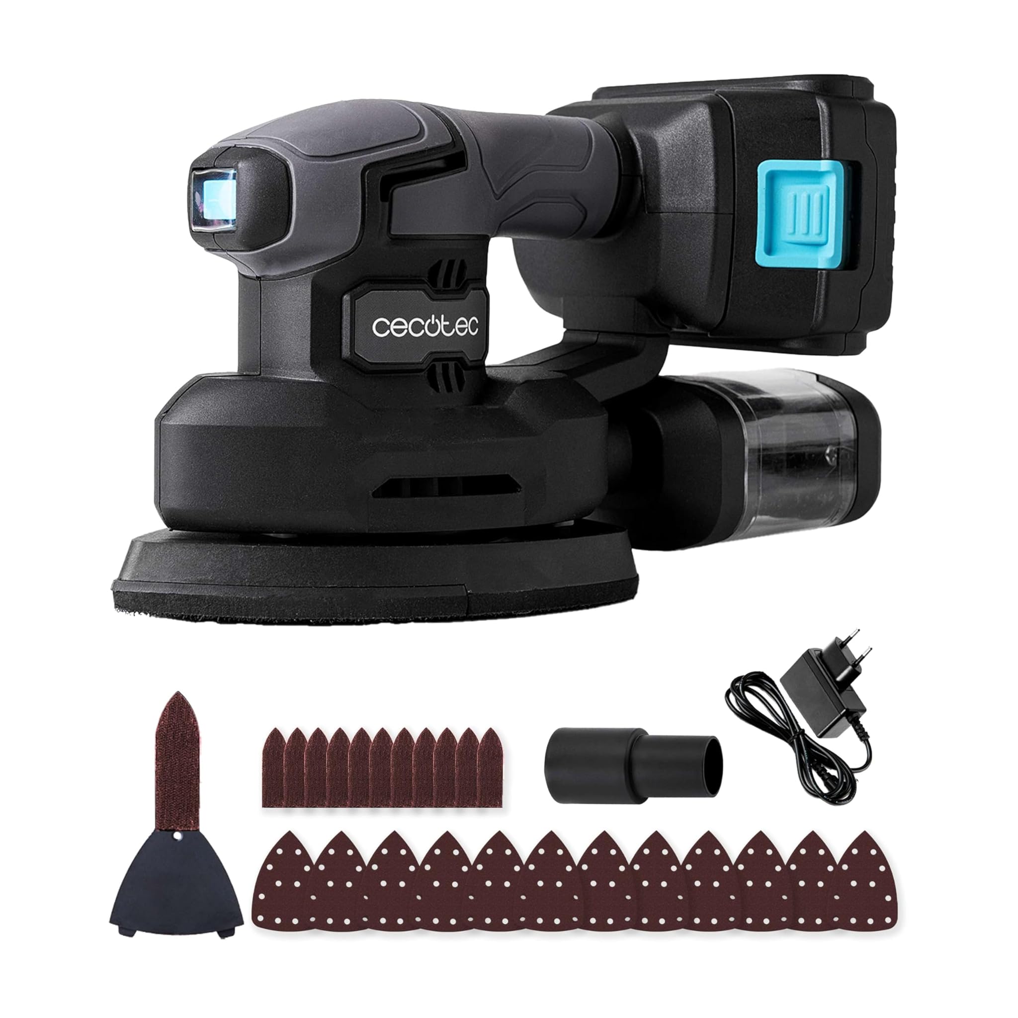 Cecotec Levigatrice Orbitale Batteria PerfectSurface 2120 Delta