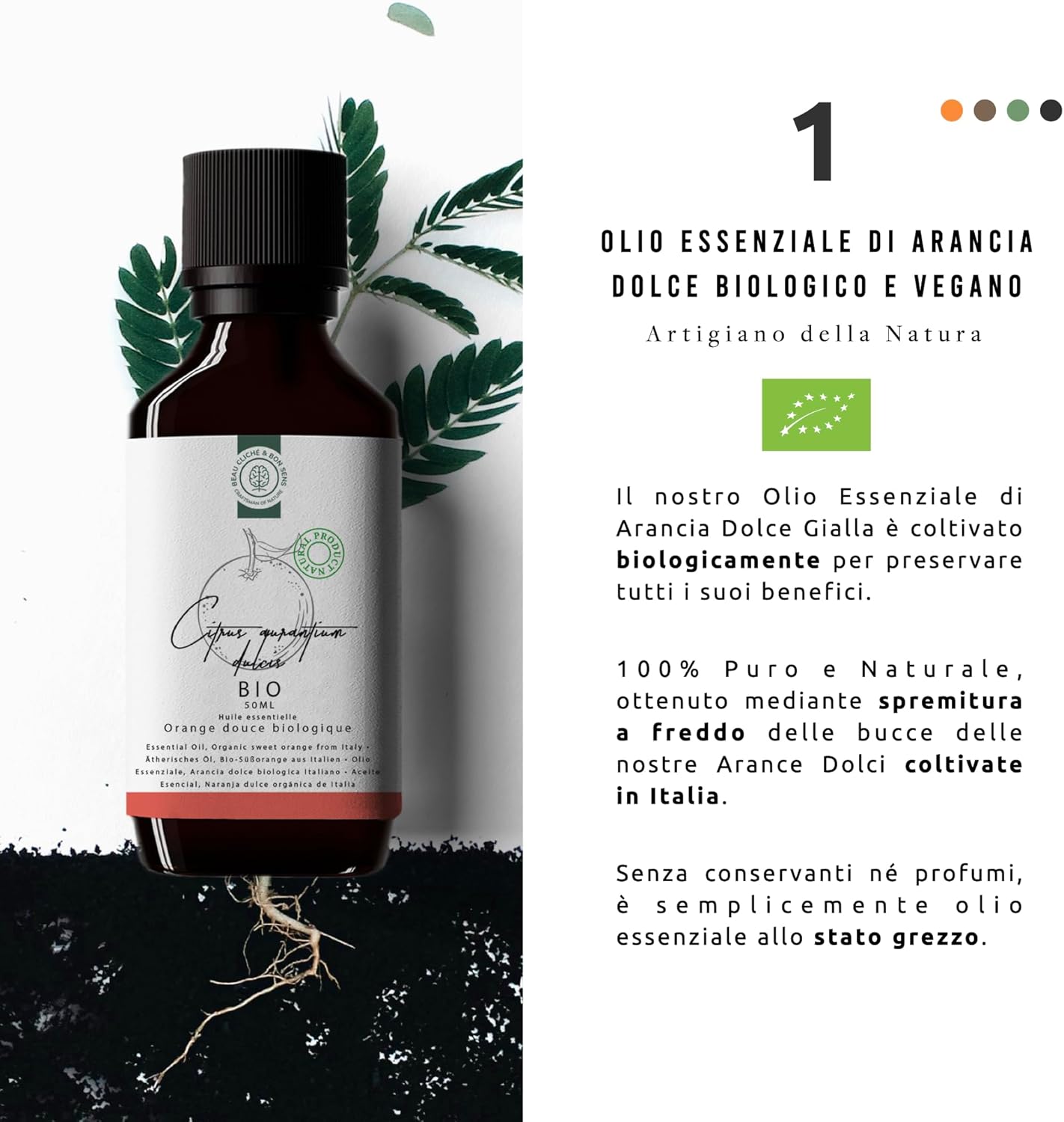 Olio Essenziale di Arancio Dolce BIO 50ml - immagine 2