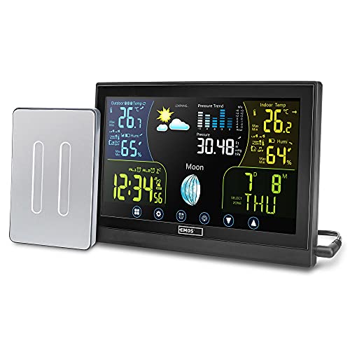 Emos Select Stazione Meteo Wireless con Display a Colori