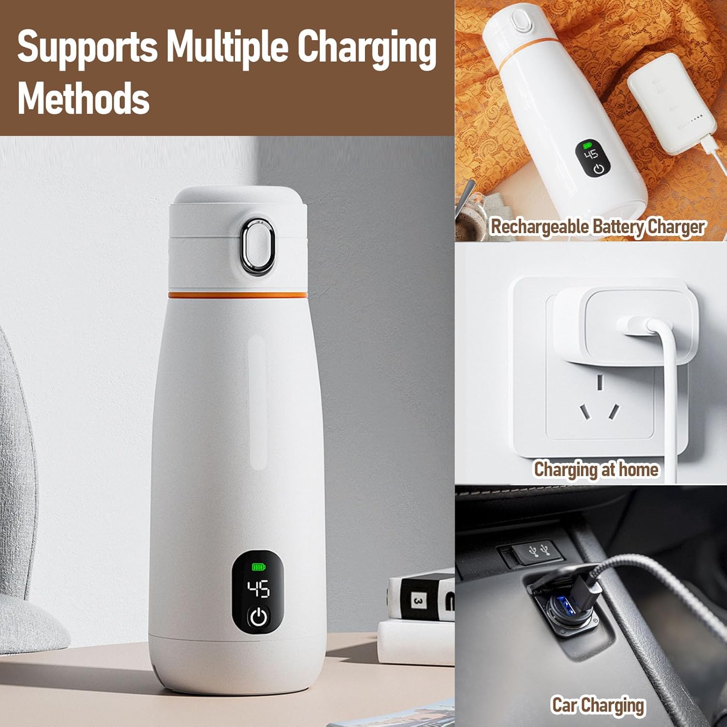 Scaldabagno Portatile USB 350ml - immagine 5