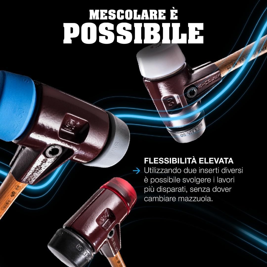 Da martello SIMPLEX 60 mm TPE-soft/gum. Halder - immagine 5