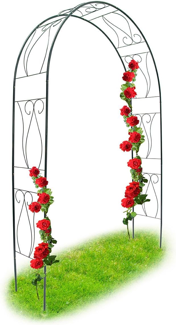 Relaxdays Arco per Rose Rampicanti HLP 233x153x39 cm