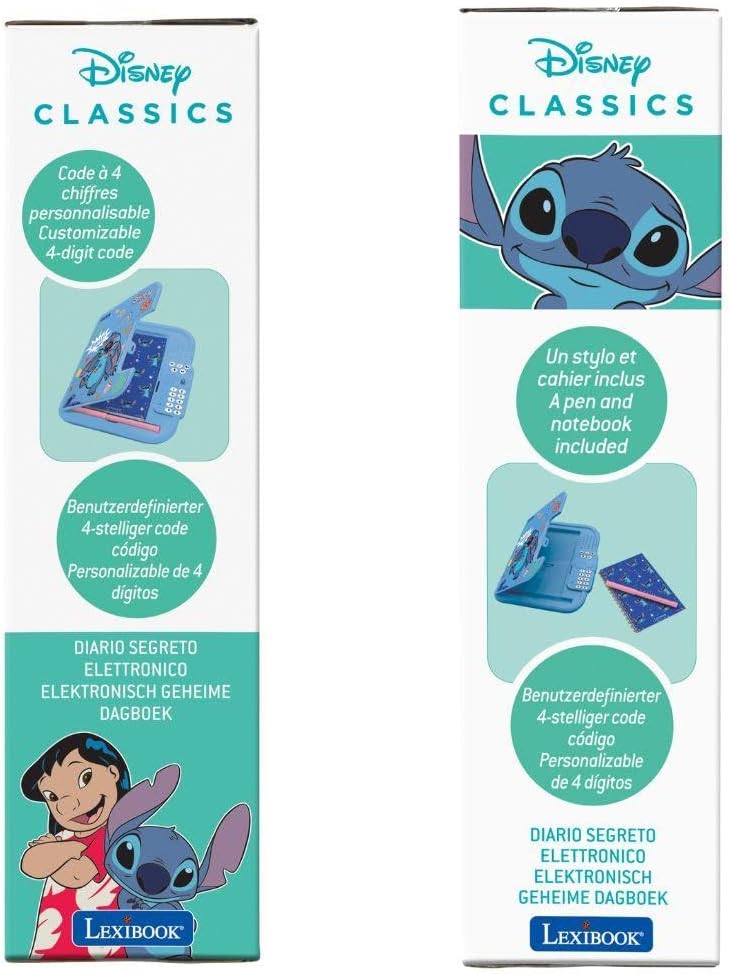Lexibook Disney Stitch - Diario Elettronico Blu - immagine 7