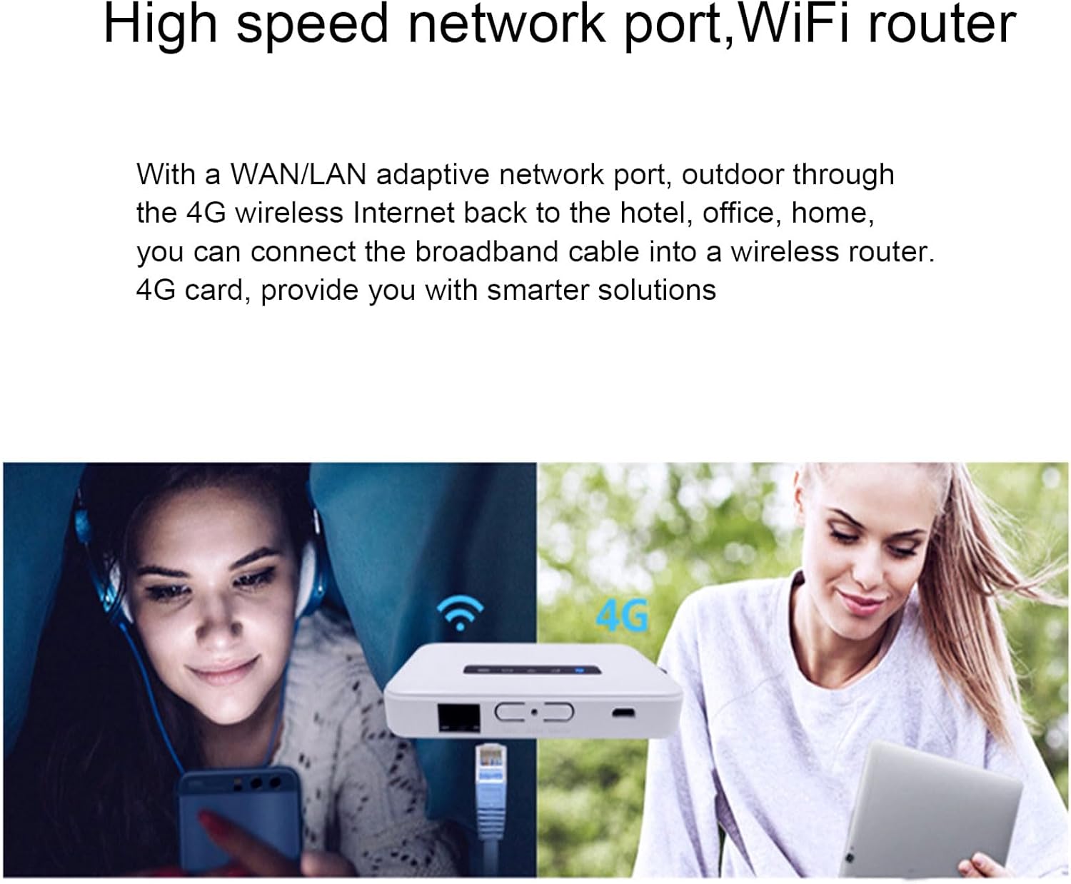 Jectse Hotspot Mobile Router 4G LTE Portatile - immagine 5