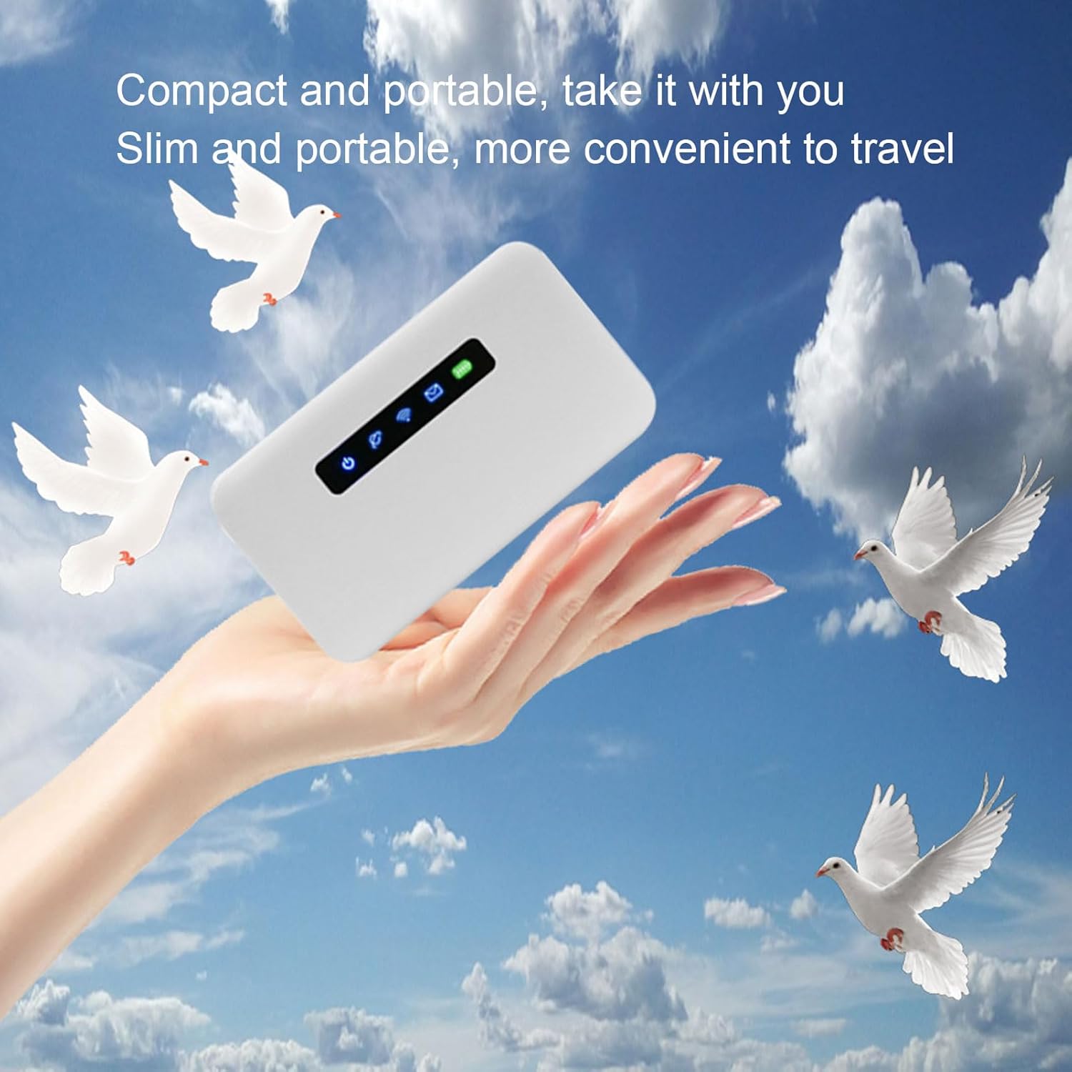 Jectse Hotspot Mobile Router 4G LTE Portatile - immagine 7