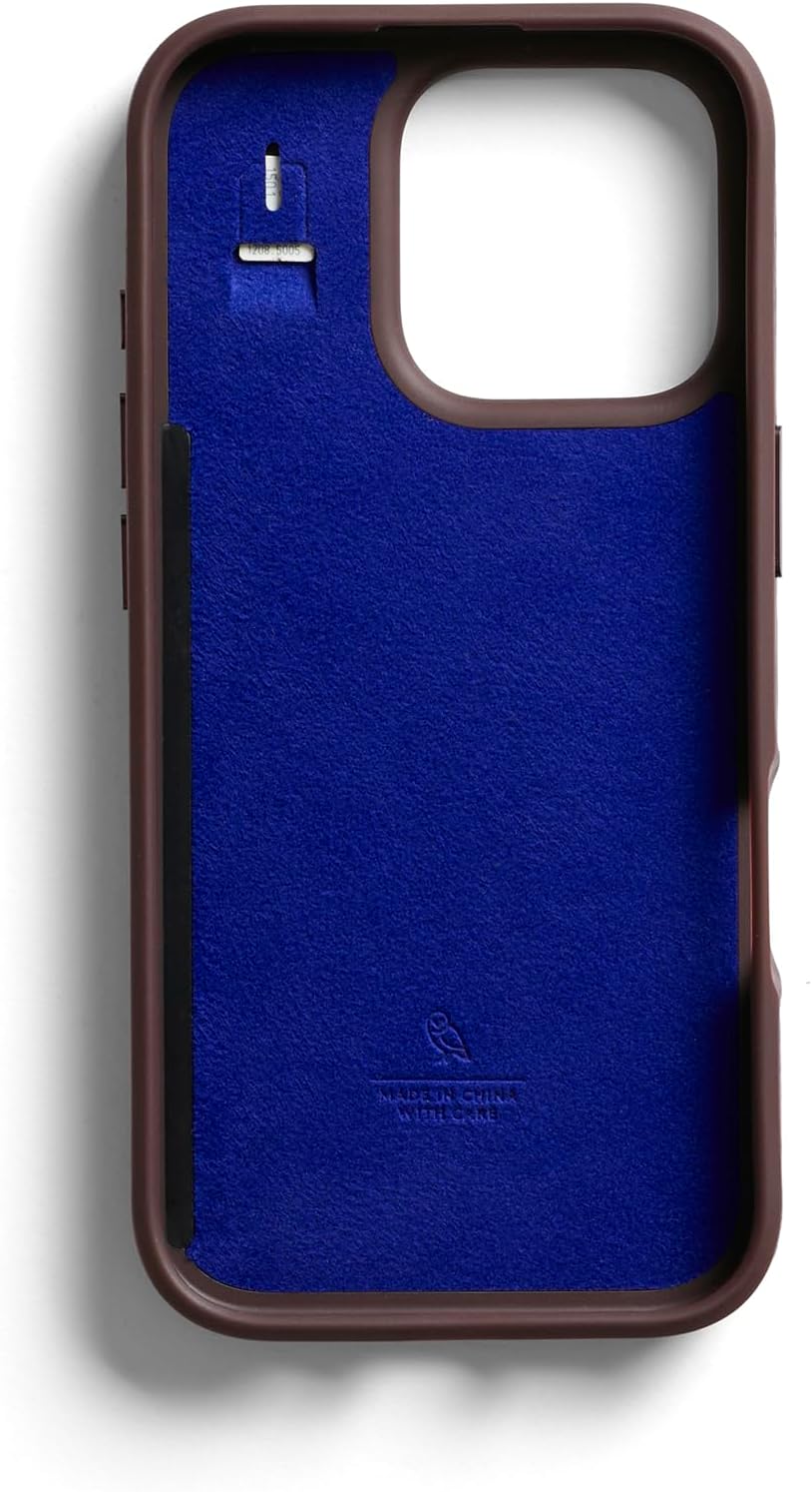 Bellroy Phone Case – 3 Card per iPhone 16 Pro, Ganache - immagine 2