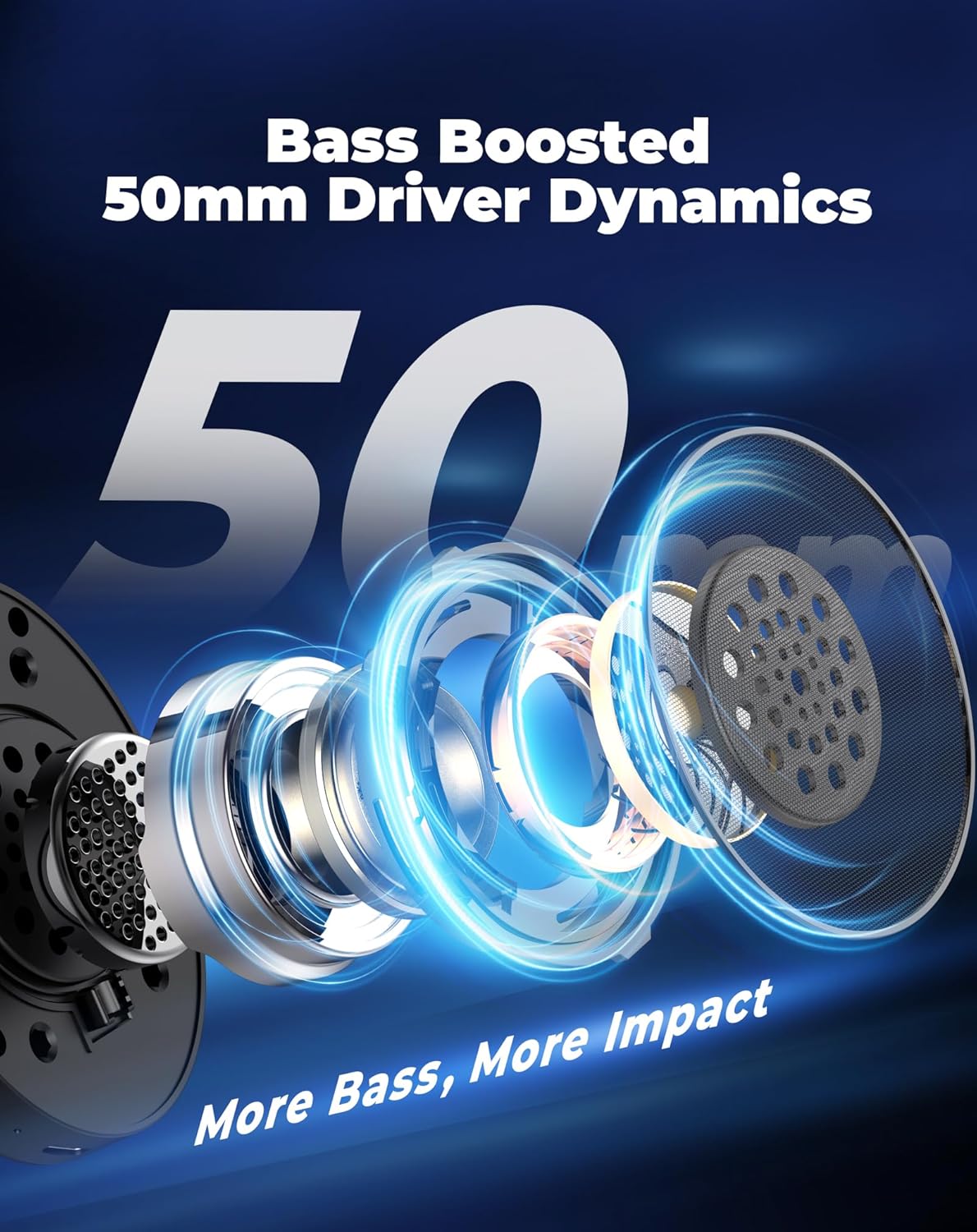 Havit Cuffie da Gaming Stereo Metallizzate, Nero - immagine 3