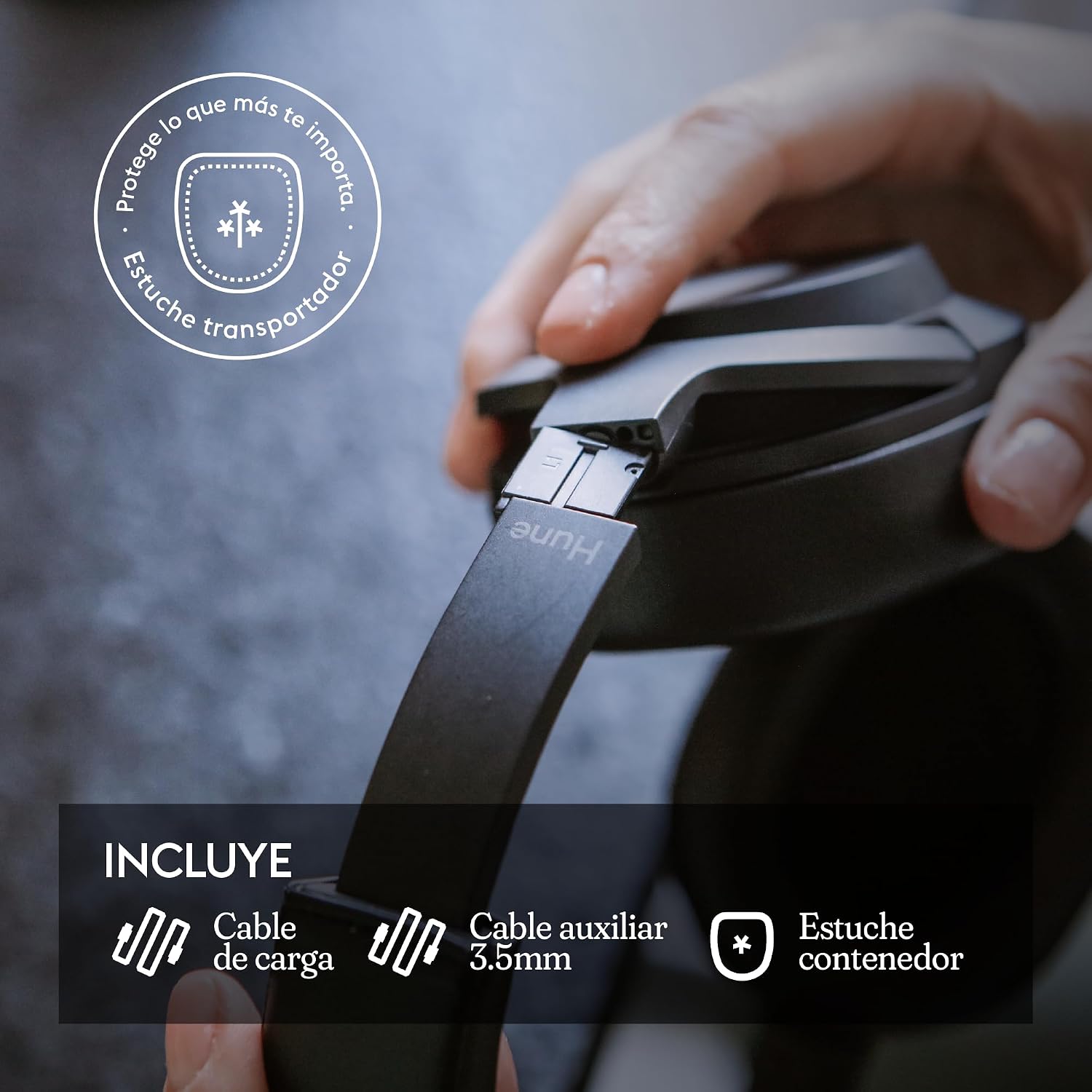 Hune Aurora - Cuffie Bluetooth Modulari ANC Ibrida | Velz