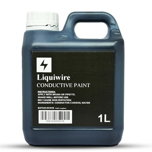 Liquiwire Vernice Conduttiva 1 Litro - Nero Opaco