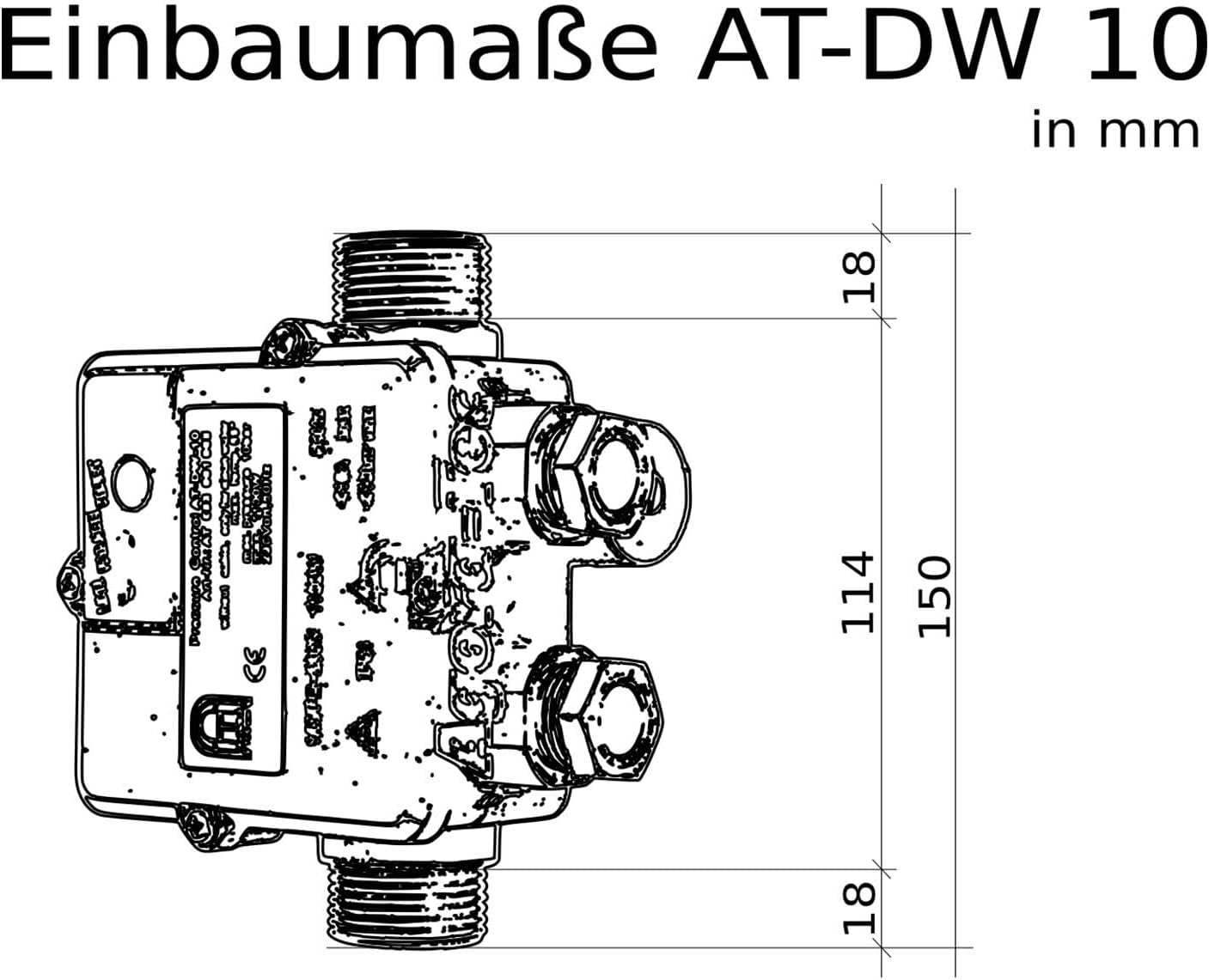 Agora-tec - Interruttore Cablato per Pompa AT-DWv-10 - immagine 6