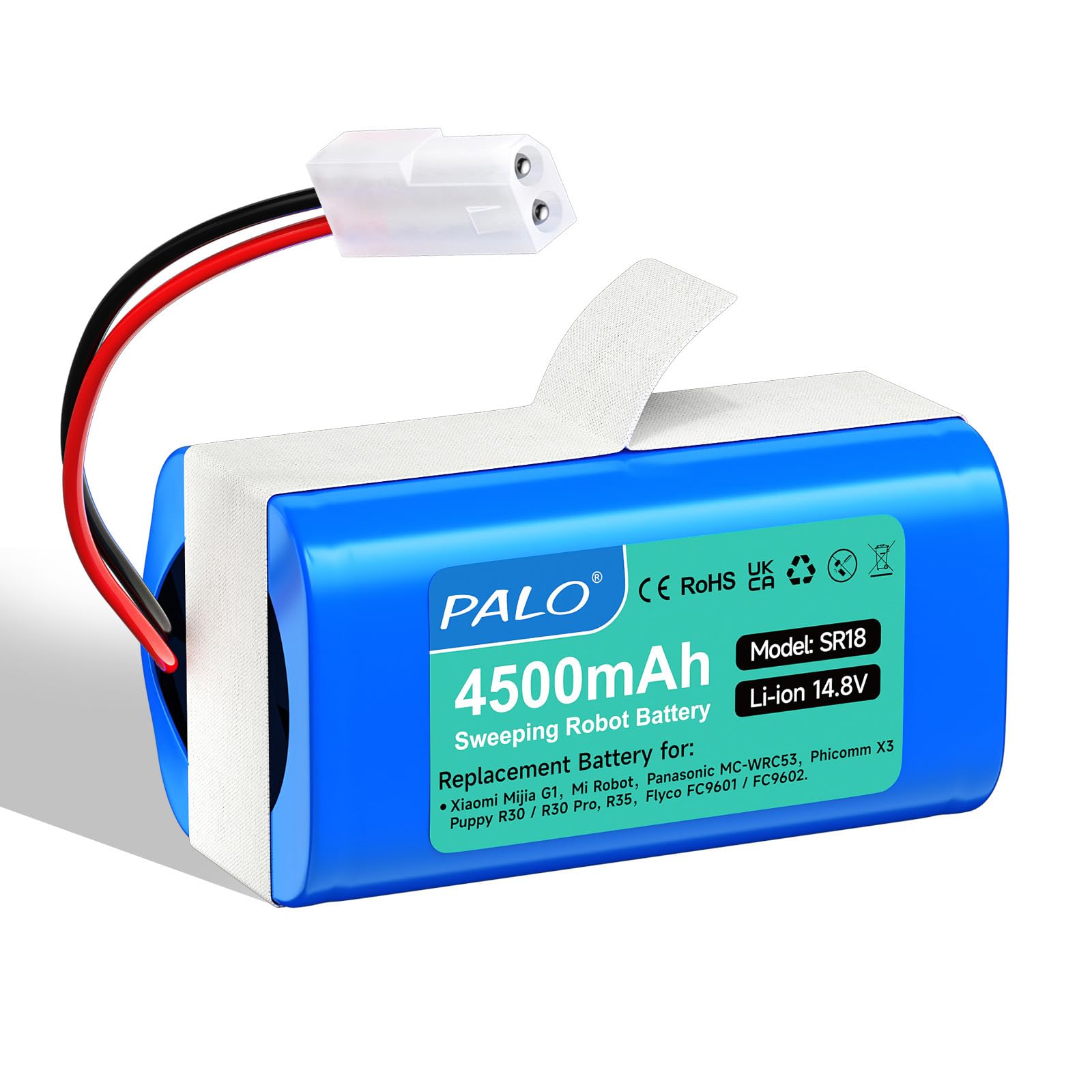 Batteria di Ricambio 4500mAh per Rowenta Explorer