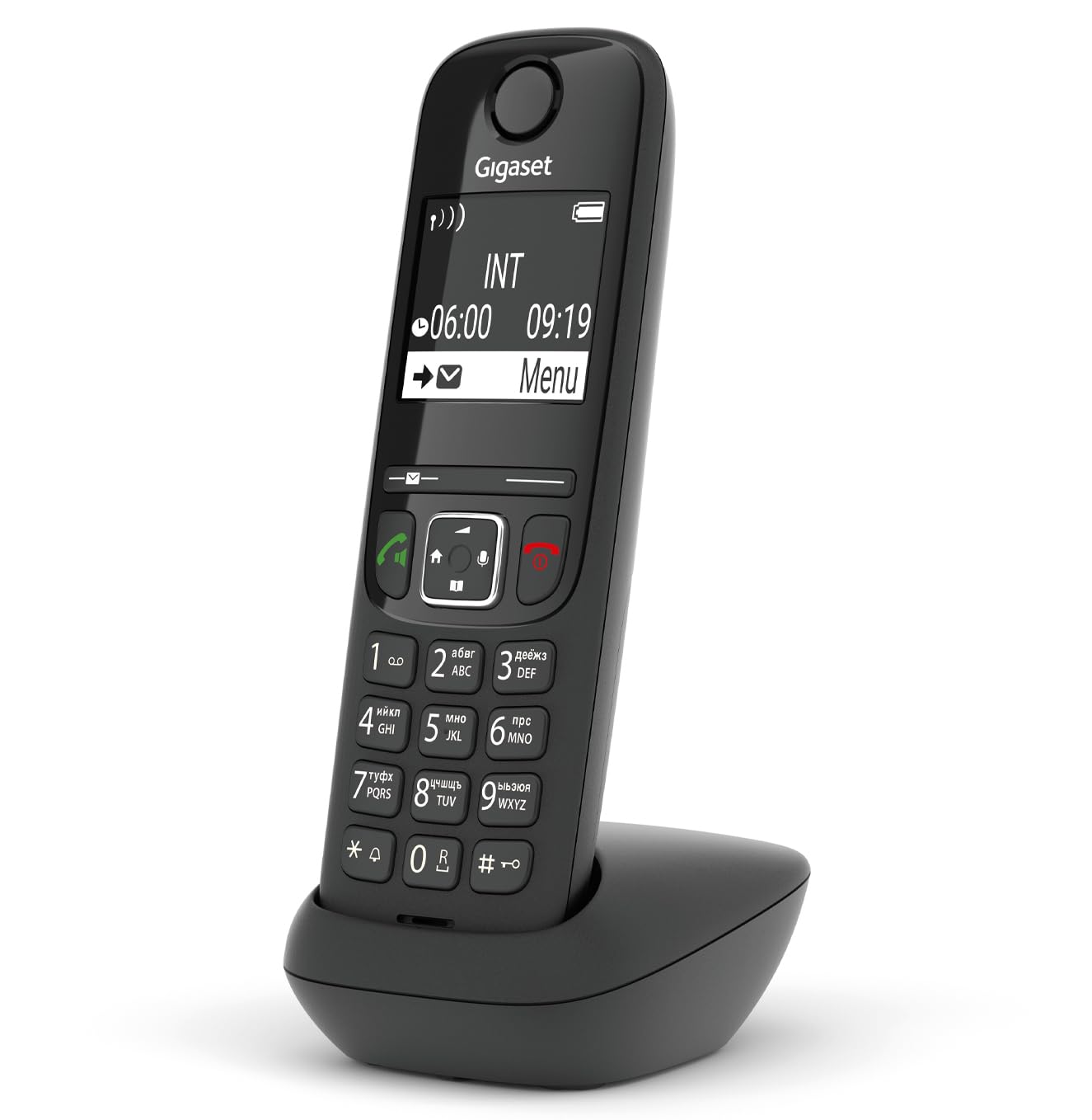 Gigaset AS690HX - Telefono Portatile Aggiuntivo, Nero