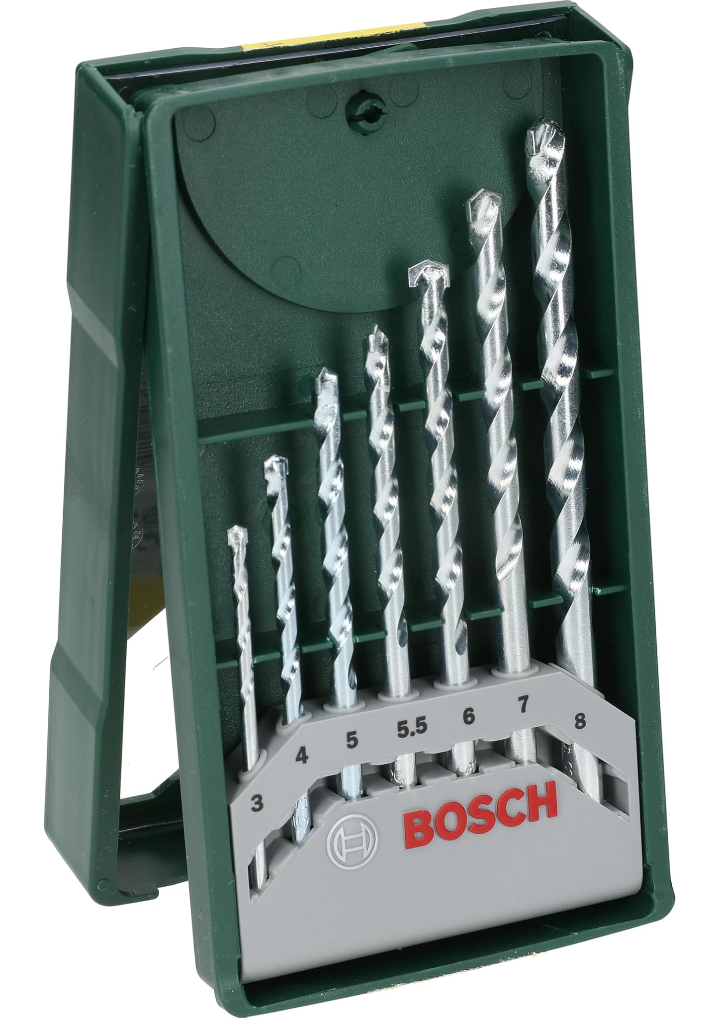 Bosch 7 pz. Set Punte per Muratura Mini-X-Line