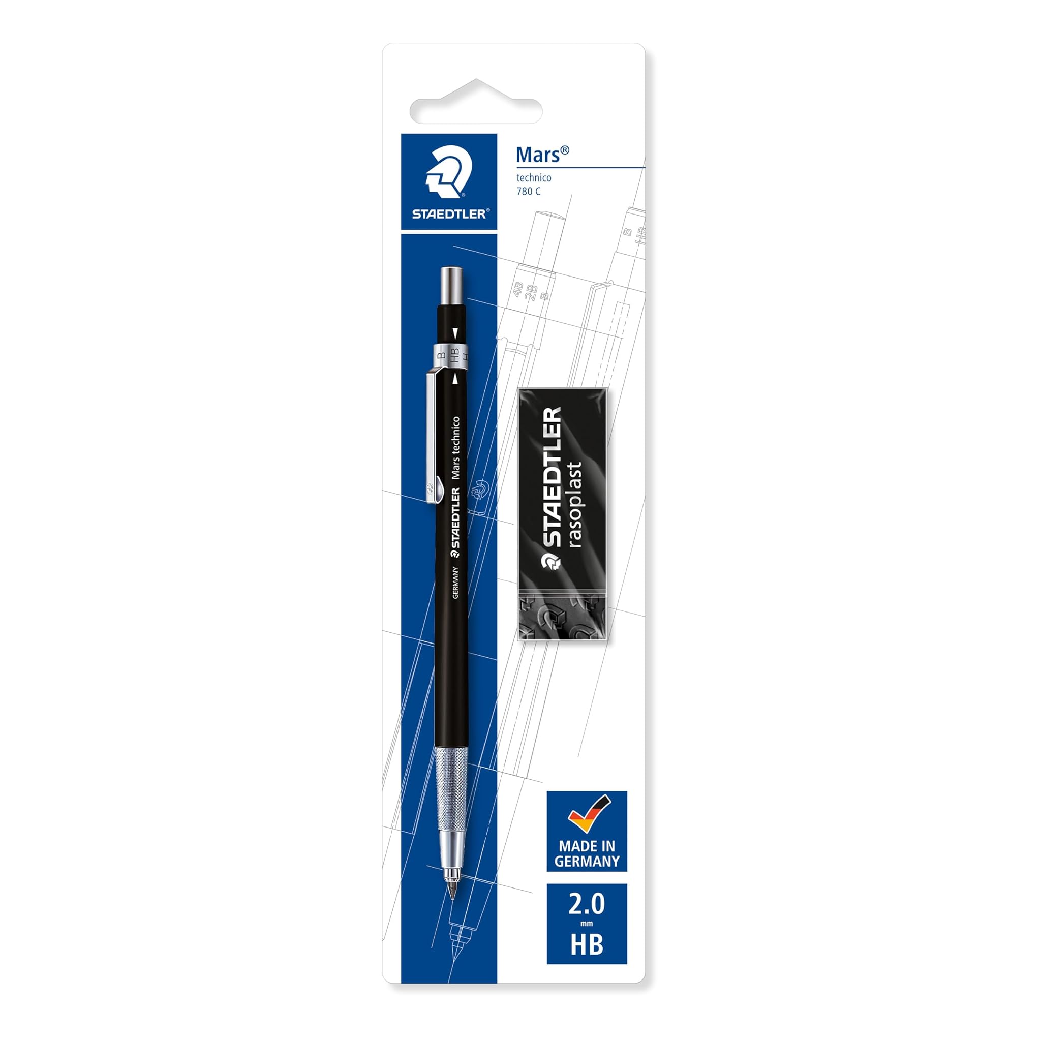 Staedtler Mars Technico - Portamine 2mm con Temperamine