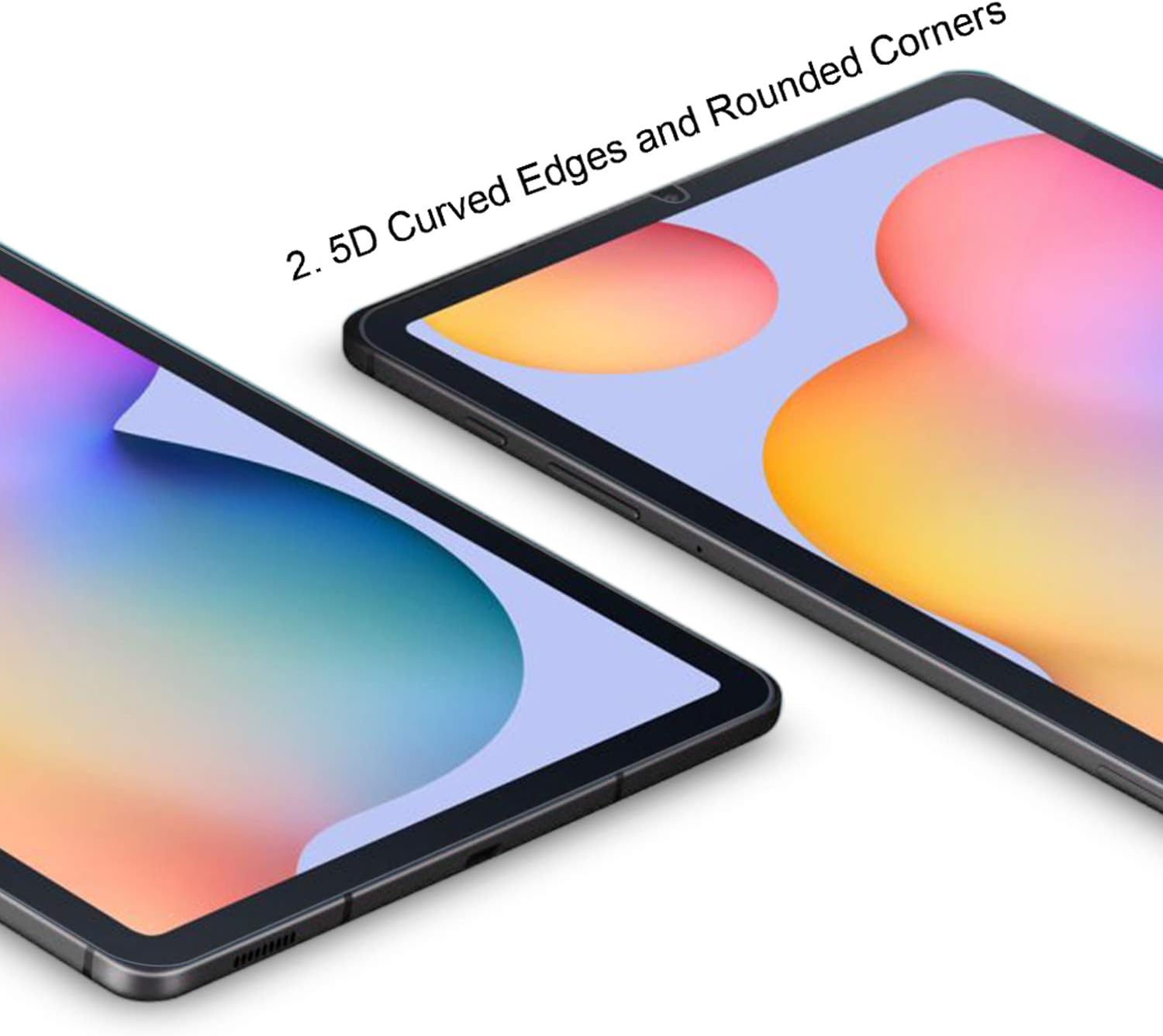 Gerutek 2 Pezzi Proteggi Schermo per Samsung Tab S6 Lite 10,4" - immagine 6