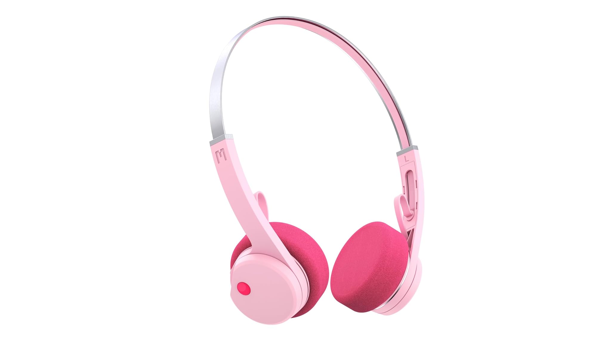 Mondo Freestyle On-Ear Cuffie Bluetooth 5.3, Rosa