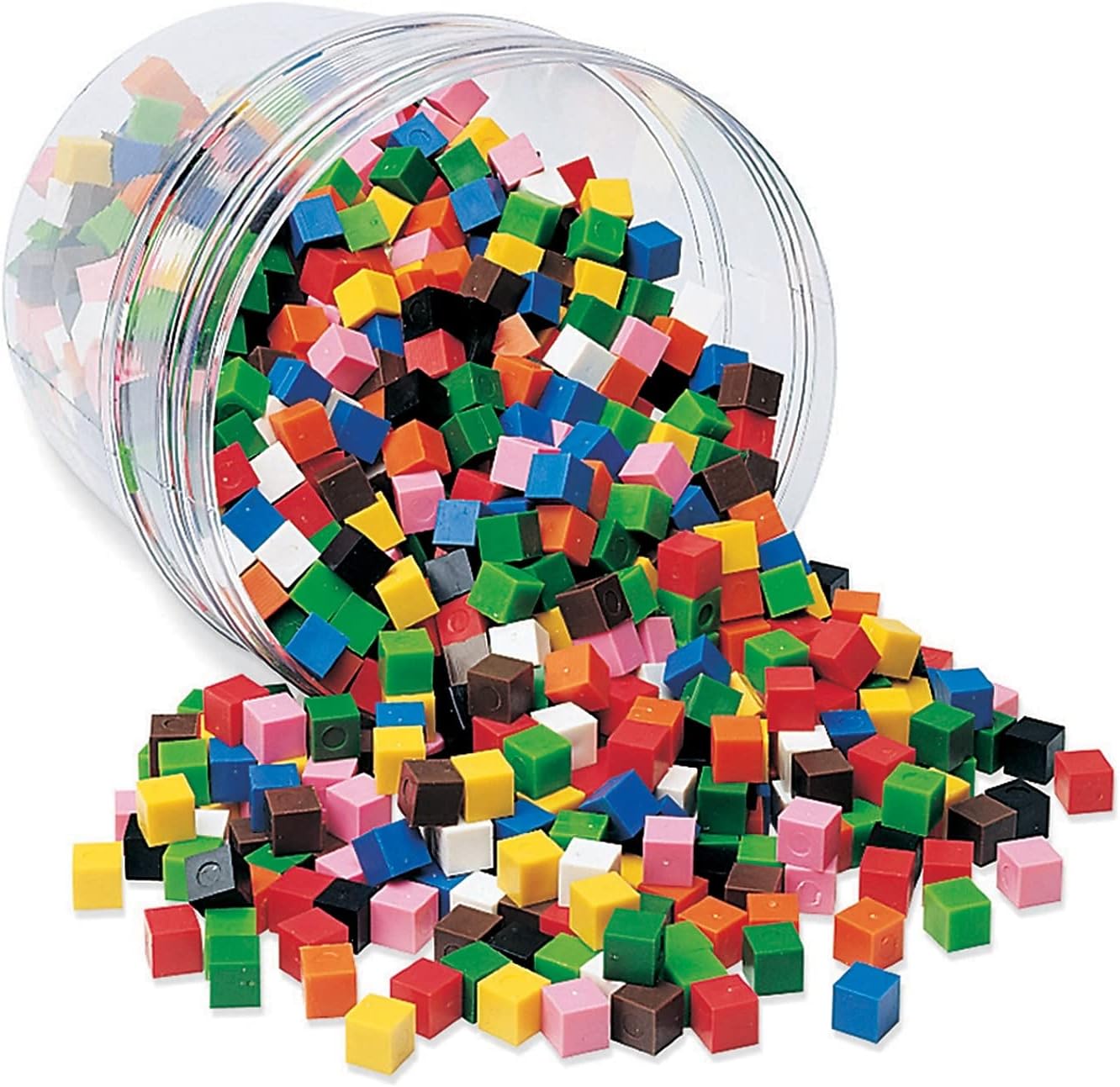 Learning Resources Cubi da 1 centimetro (set da 1000) - immagine 1