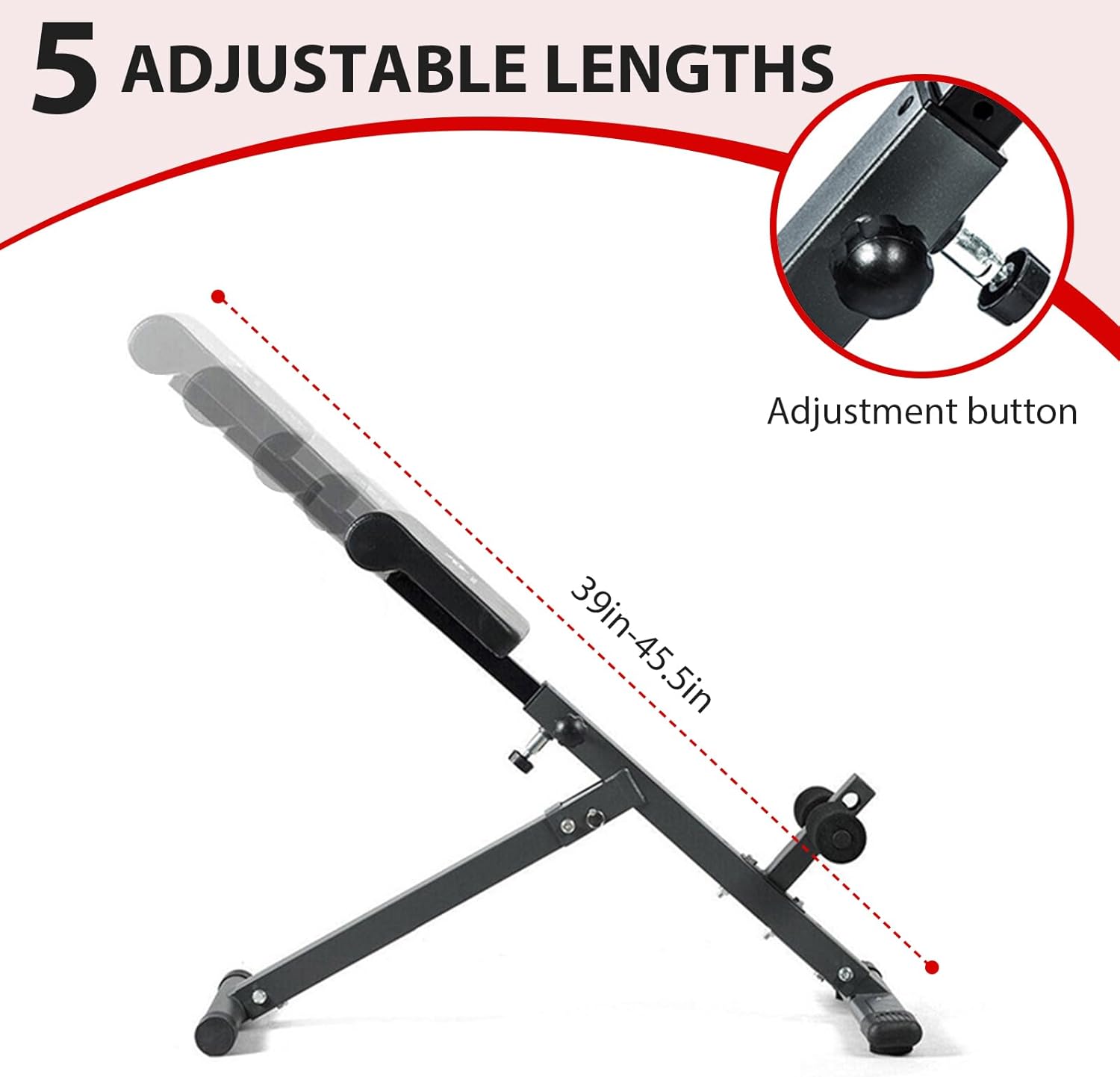 Hyperextension - Sedia Romana Pieghevole Regolabile - immagine 3