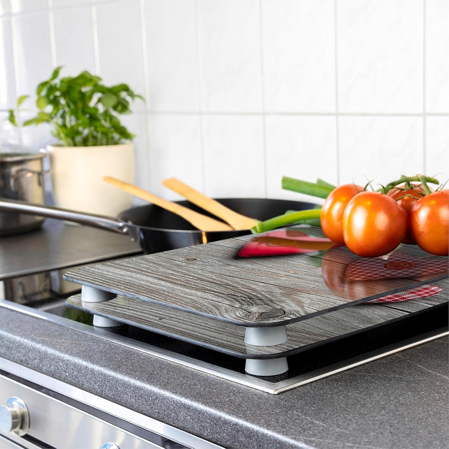 Wenko Coprifornelli Universale Mod Cuori 30x52 cm - immagine 8