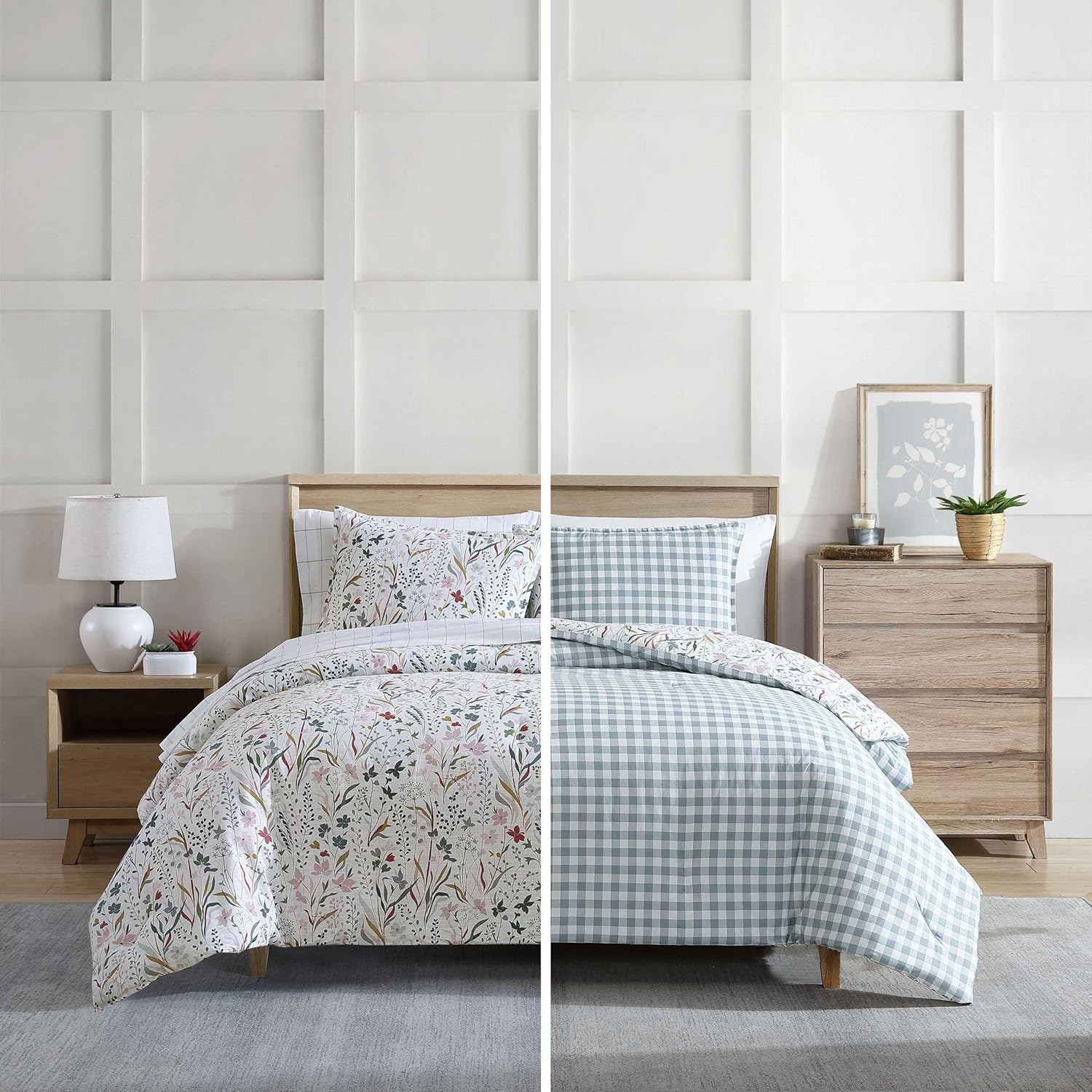 Eddie Bauer Set Copripiumino Matrimoniale in Cotone Reversibile - immagine 9