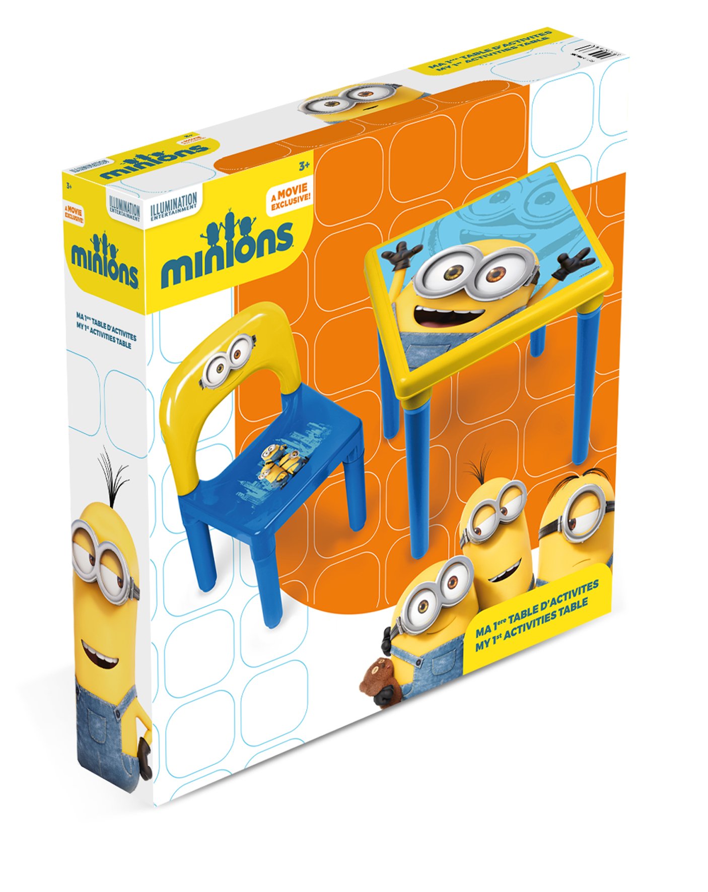 MINIONS HMIN005 - Tavolo da attività