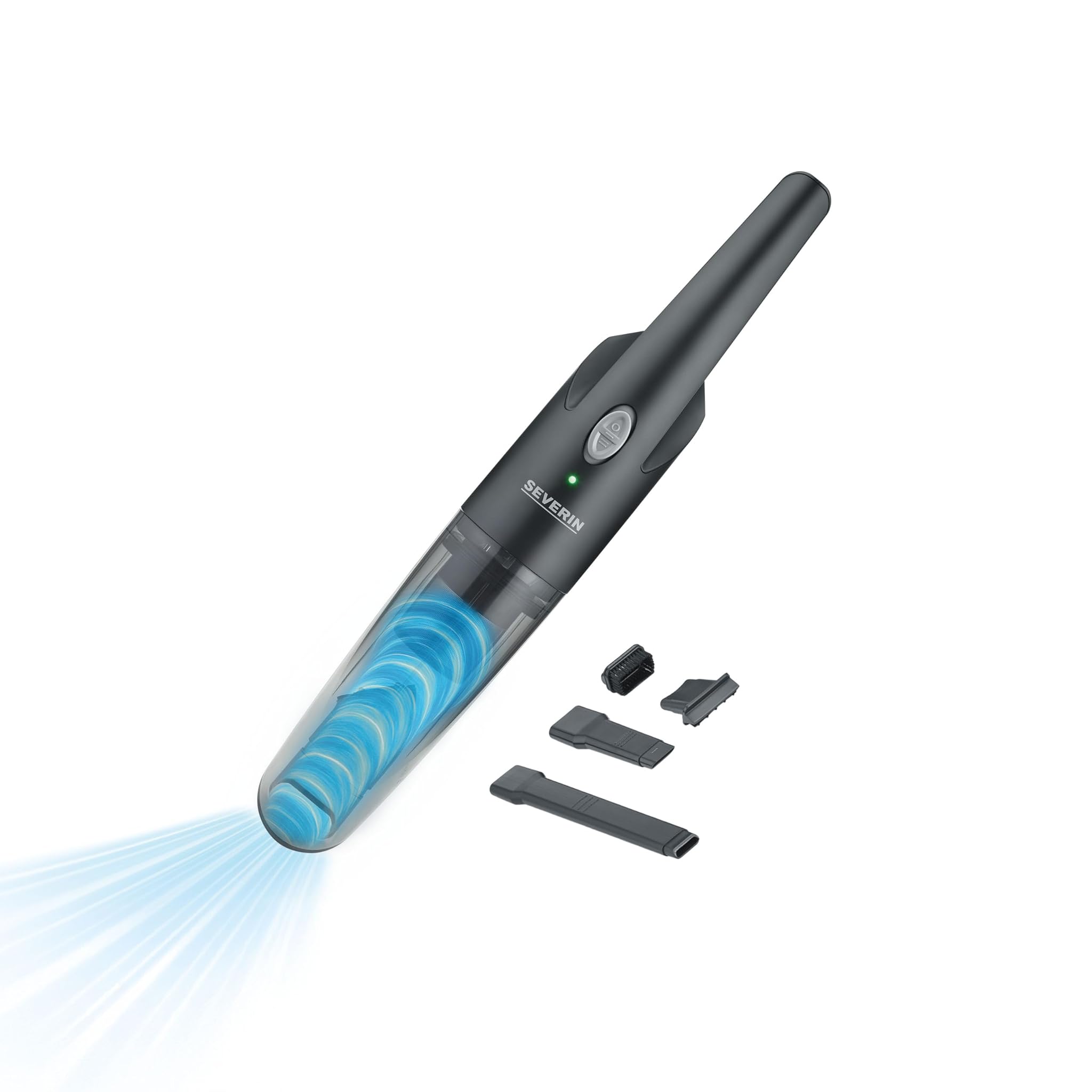 Severin Aspirapolvere Portatile 3 in 1 HV 7132, Nero