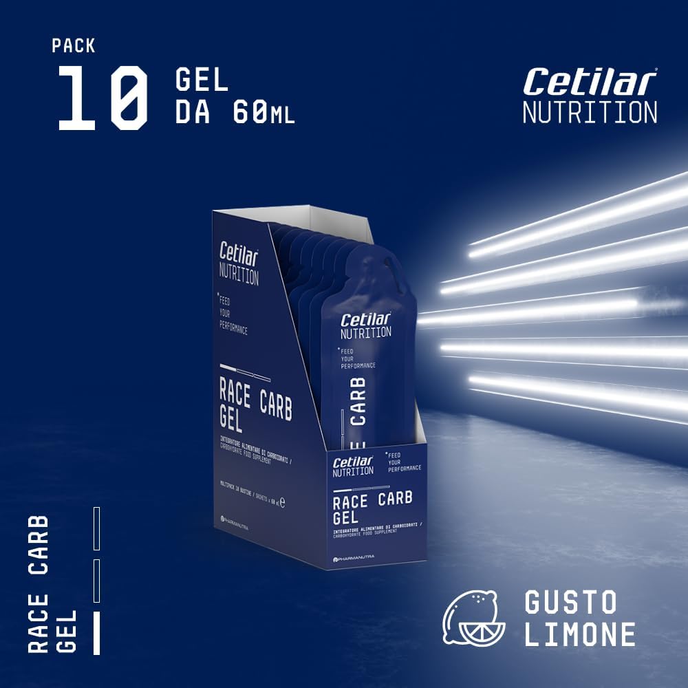 Race Carb Gel - Integratore Carboidrati 40g, Agrumato - immagine 5