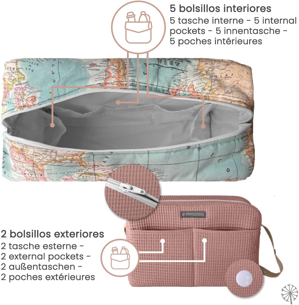 Borsa Passeggino Mimuselina Grande Capacità - immagine 3