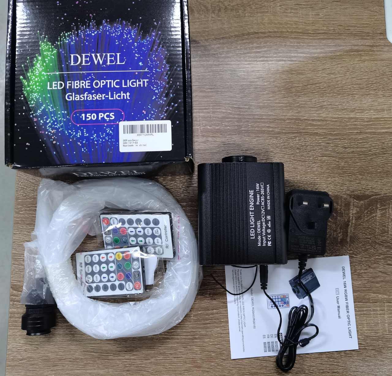 DEWEL Luce in Fibra Ottica 150pz*0.75mm*2m - immagine 2