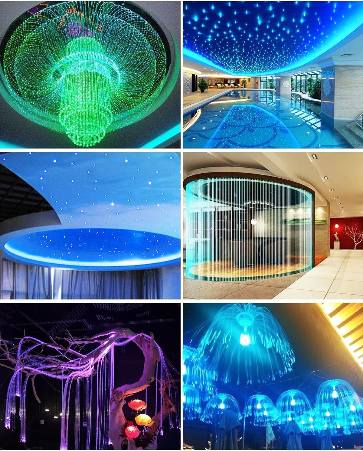 DEWEL Luce in Fibra Ottica 150pz*0.75mm*2m - immagine 3