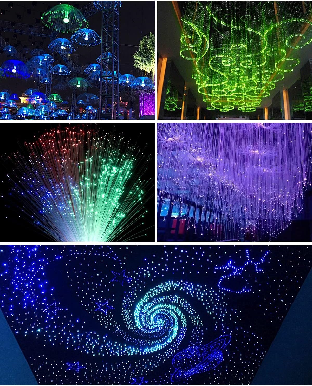 DEWEL Luce in Fibra Ottica 150pz*0.75mm*2m - immagine 5