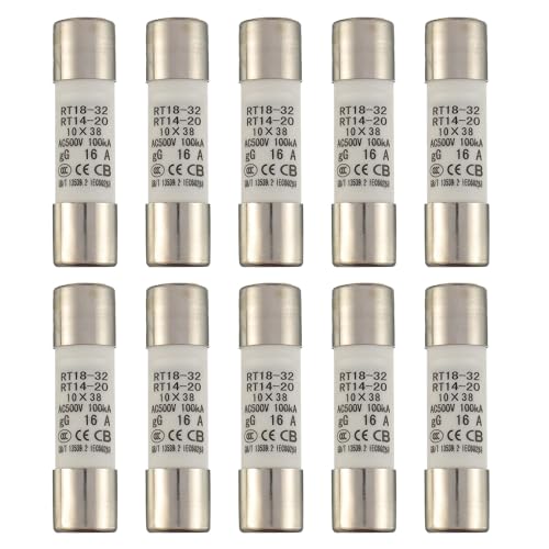 Sigandg 16A 500V Fusibile Tubolare Ceramico RT18-32 (10pz)