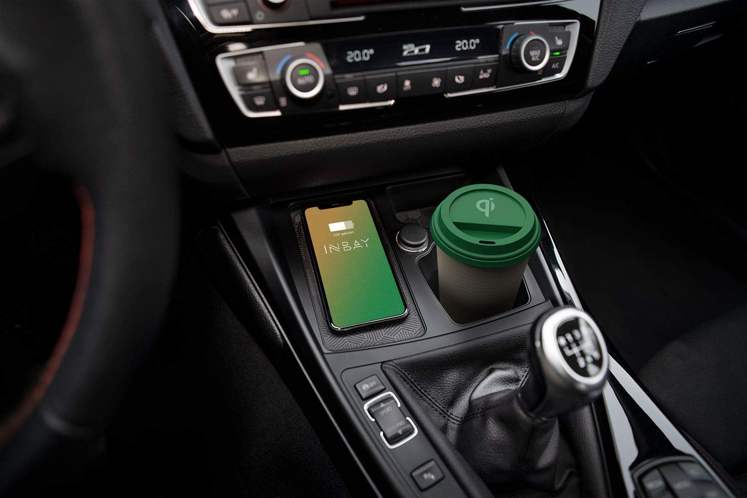 Inbay 15W Wireless Charger per BMW Serie 1 (F20/F21)